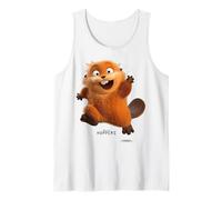 Disney Pixar Hoppers Beaver Mable Running Happy To Say Hello Tank Top