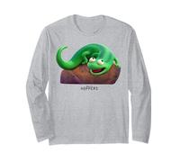Disney Pixar Hoppers Tom Lizard Happy On A Rock Long Sleeve T-Shirt