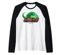 Disney Pixar Hoppers Tom Lizard Happy On A Rock Raglan Baseball Tee