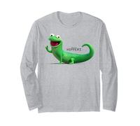 Disney Pixar Hoppers Tom Lizard Smiling Happy Pose Long Sleeve T-Shirt