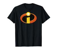 Disney Pixar Incredibles Logo Graphic Tee T-Shirt