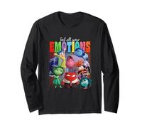 Disney Pixar Inside Out 2 Feel All Your Emotions Vintage Long Sleeve T-Shirt