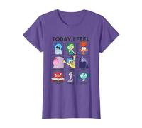 Disney Pixar Inside Out 2 Today I Feel... Emotions Panels T-Shirt
