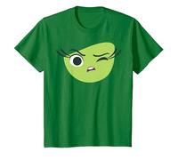 Disney Pixar Inside Out Disgust Halloween Graphic Tee T-Shirt, Youth, Kelly Green, Medium