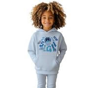 Disney Pixar Inside Out Hoodie for Kids - Sigh Sadness Character Design | Warm and Cosy Cotton Blend Jumper (Sizes 1-13 Years) (UK, Age, 9 Years, 11 Years, Regular, Standard, Blue)