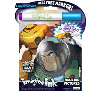 Disney Pixar Lightyear 20 Page Imagine Ink Coloring Book with 1 Mess Free Marker 53441