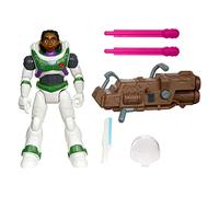 Disney Pixar Lightyear Mission Equipped Izzy Hawthorne Figure with Laser Blade Strike Action & Accessories, 12 Posable Joints, Toy 4 Years & Up