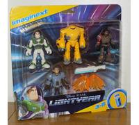 Disney Pixar Lightyear Movie Imaginext Lightyear Vs Zap Patrol Figure 4 Pack NEW