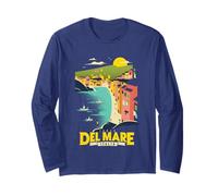 Disney Pixar Luca Isola Del Mar Italia Distressed Big Poster Long Sleeve T-Shirt