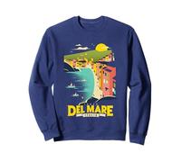 Disney Pixar Luca Isola Del Mar Italia Distressed Big Poster Sweatshirt