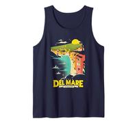 Disney Pixar Luca Isola Del Mar Italia Distressed Big Poster Tank Top