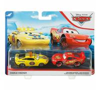Disney Pixar Mattel Charlie Checker & Lightning McQueen 1:55 Diecast Vehicle