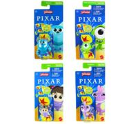 Disney Pixar Mini's 2.5" 6cm Collectible Character Play Figures Toy Story, Incredibles & Monsters Inc - (Monsters Inc 4 Pack)