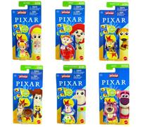 Disney Pixar Mini's 2.5" 6cm Collectible Character Play Figures Toy Story, Incredibles & Monsters Inc - (Toy Story 6 Pack Set 1)