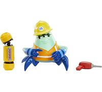 Disney Pixar Monsters at Work Cutter Action Figure, Collectible Disney Plus Character Toy with Accessories, 4.75-in / 12.1-cm Tall Posable Authentic Detail, Kids Gift Ages 3 Years & Older