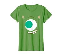 Disney Pixar Monsters, Inc. Big Face Mike Wazowski Costume T-Shirt, Women, Grass Green, X-Small