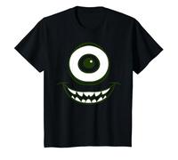 Disney Pixar Monsters Inc. Mike Wazowski Eye T-Shirt, Youth, Black, Small