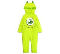Disney Pixar Monsters Inc. Mike Wazowski Toddler Mike Wazowski Cosplay Hooded Jumpsuit 7-8