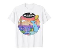 Disney Pixar Ratatouille Over Look Paris T-Shirt