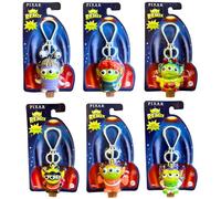 Disney Pixar Remix - Toy Story Alien Large Bagclips set of All 6 - Heimlich, Merida, Boo, Mr Incredible, Nemo & Buzz Lightyear