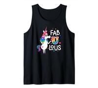 Disney & Pixar’s Inside Out Rainbow Unicorn Fab U Lous Pride Tank Top