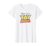 Disney & Pixar’s Toy Story Logo Concept Art Sketch T-Shirt, Women, White, X-Large