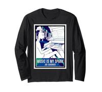 Disney Pixar Soul Joe Gardner Music Is My Spark Poster Long Sleeve T-Shirt