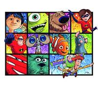 DISNEY PIXAR SPLATTER ART (100