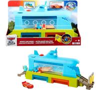 Disney Pixar Cars Disney and Pixar Cars Color Change Whale Car Wash Playset