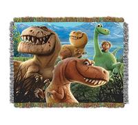 Disney Pixar The Good Dinosaur, Dino Mash Woven Tapestry Throw Blanket, 48" x 60"
