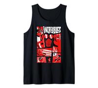 Disney Pixar The Incredibles 2 Retro Comic Style Collage Tank Top