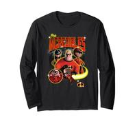 Disney Pixar The Incredibles 2 Super Family Group Shot Long Sleeve T-Shirt