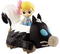 Disney Pixar Toy Story 4 Bo Peep Mini Figure and Skunkmobile Vehicle, Compact for Home and On-the-Go Play