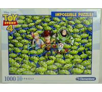 Disney Pixar Toy Story 4 Impossible Puzzle, 1000 Piece Jigsaw, Clementoni, New