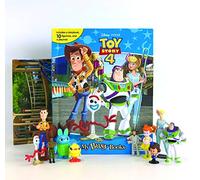 Disney / Pixar Toy Story 4 My Busy Books - Storybook, 10 figurines, playmat
