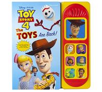 Disney Pixar Toy Story 4 Woody, Buzz Lightyear, Bo Peep, and More! - The Toys are Back! Sound Book - PI Kids (Play-A-Sound) (Play-a-sound: Toy Story 4)