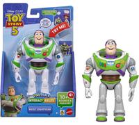 Mattel Disney and Pixar Toy Story 5 Interactables Figure, Buzz Lightyear 7 Inch Playscale, Movie Phrases & Converses with Other Characters in Line, JKV26