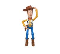 Mattel Disney and Pixar Toy Story 5 Large Scale Woody Figure, 12 Inch Movie Howdy Partner Toy with Hat Tip Move, 14 Posable Joints , JKV38