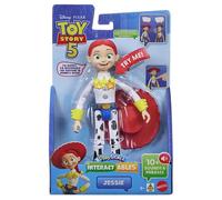 Mattel Disney and Pixar Toy Story 5 Interactables Talking Figures, 7 Inch Playscale, Movie Phrases & Converses with Others in Line, Characters Vary, JKV27
