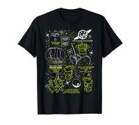 Disney Pixar Toy Story Alien Claw Master Map Graphic T-Shirt T-Shirt