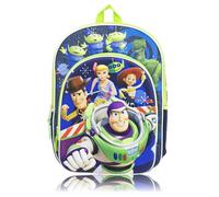 Disney Pixar Toy Story Backpack for Kids | 16" Buzz Lightyear Bookbag with 3D Molded Front, Woody & Jessie Graphics, Alien Charm | Lightweight School Backpack for Boys, Girls | Ages 3+