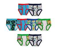 Disney Pixar Toy Story Boys 100% Cotton Briefs Multipacks with Woody, Buzz, Rex, Forky and More in Sizes 2/3T, 4T, 4, 6 and 8, Pack of 8, Classic, 4, Pack of 8 Classic, 4