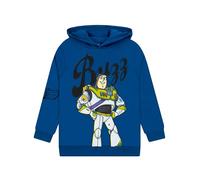 Disney Pixar Toy Story Boys Hoodie, Buzz Lightyear Hoodie For Boys, Soft Cotton Kids Hoodies, Blue 3-4 Years