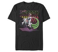 Disney Pixar Toy Story-Breakneck Speeds Organic Short Sleeve T-Shirt, Black, M