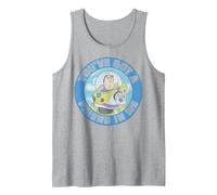 Disney Pixar Toy Story Buzz Friend In Me Tank Top, Men, Heather Grey, Medium