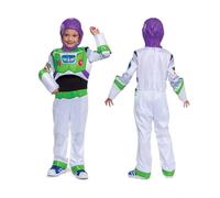 Disney Pixar Toy Story Buzz Lightyear Adaptive Costume For Kids, 5-6 Years | Officially Licensed by Disguise, Adaptive Accessibility Features for Easy Wear and On/Off