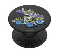 Disney Pixar Toy Story Buzz Lightyear & Aliens Point Up PopSockets Swappable PopGrip