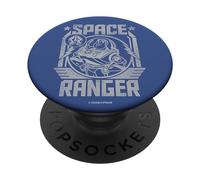 Disney Pixar Toy Story Buzz Lightyear Space Ranger Silver PopSockets Swappable PopGrip