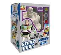 Disney Pixar Toy Story Buzz Lightyear: Story Book & Money Box