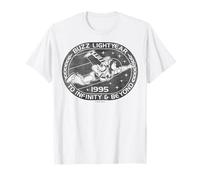 Disney Pixar Toy Story Buzz Lightyear To Infinity Badge T-Shirt